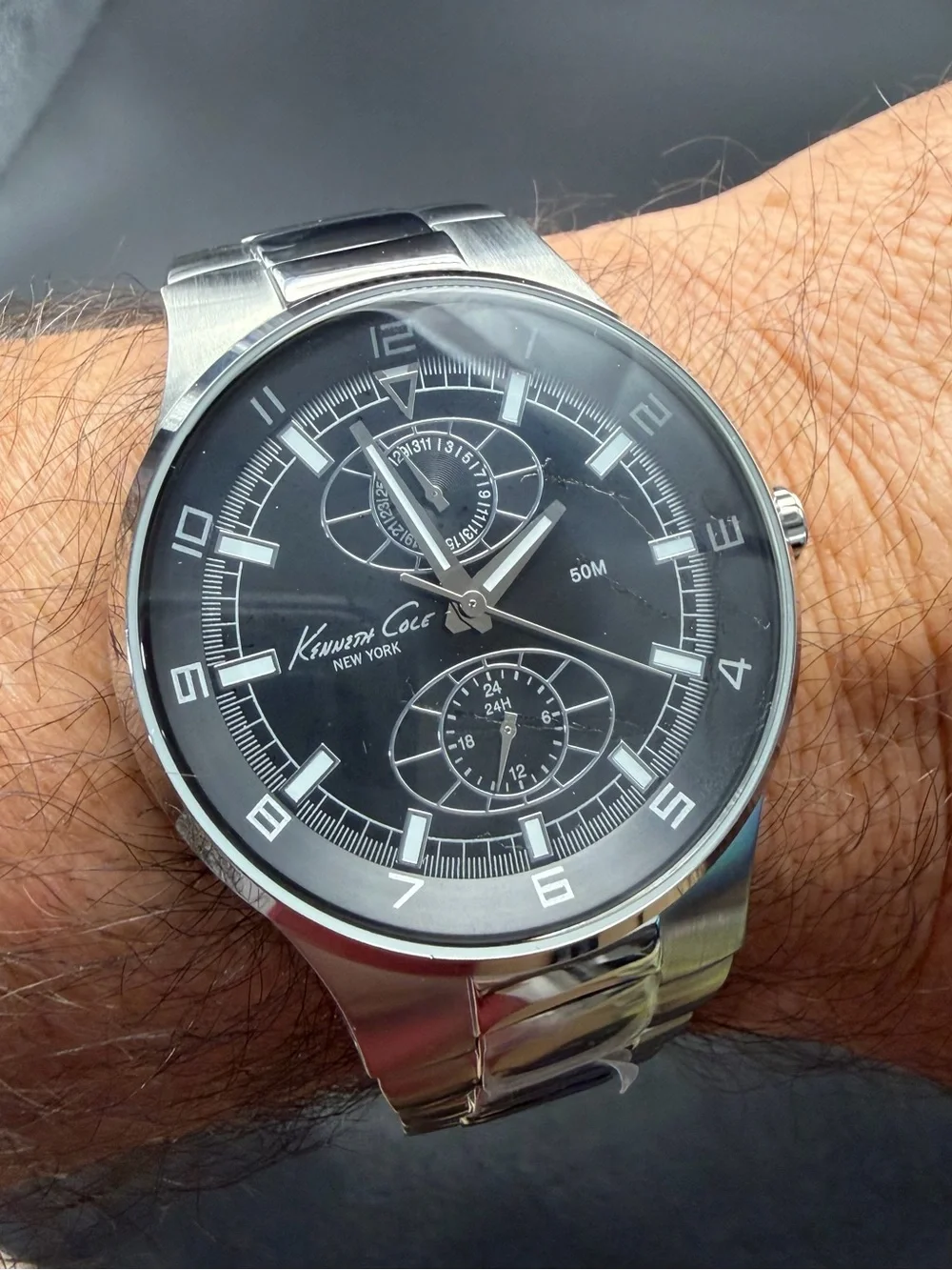 Kenneth Cole New York Stainless Steel Watch – Original Tag (NWOT/Flaws)